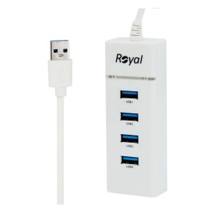 هاب 4‌پورت USB3.0 رویال مدل RH3-303